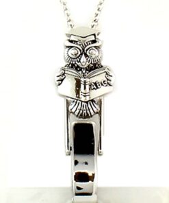 Lanyard Owl Book Owl Teachers Gift Badge Id Holder