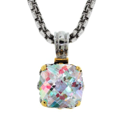Aurora Borealis Pendant Necklace Sparkle Inspired